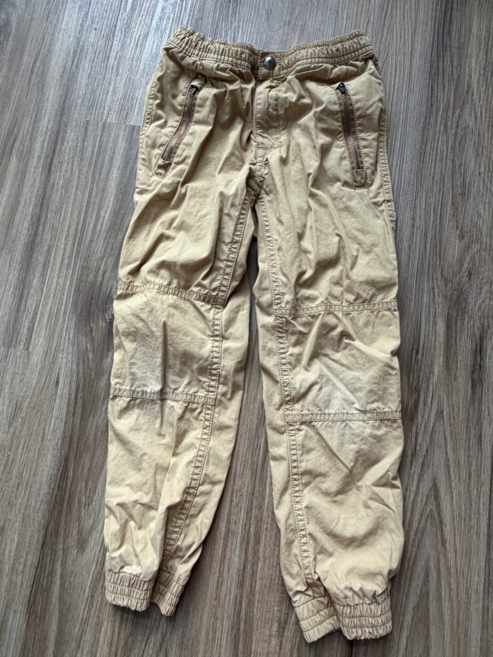 Polo Ralph Lauren Boys Tan Utility Jogger Pants Khaki 6